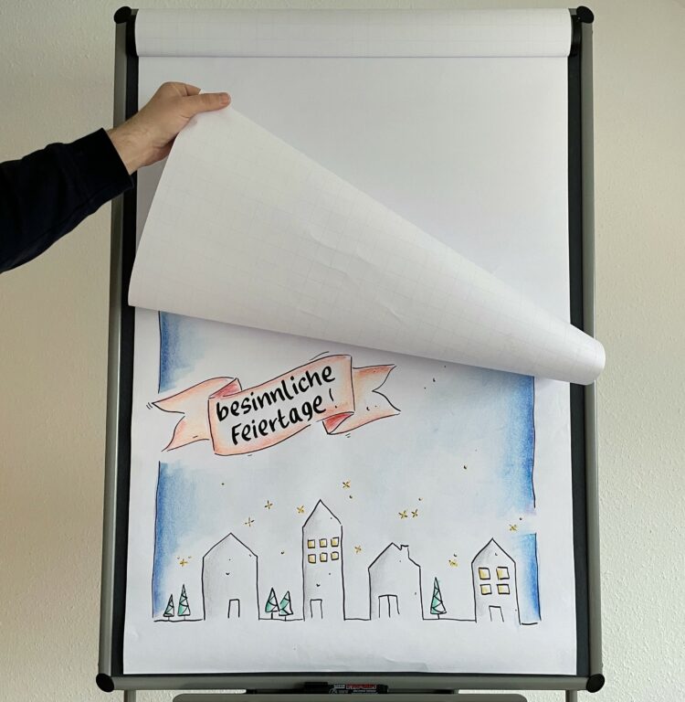 Weihnachten steht vor der Tür… FlipchartCoach Flipcharts für